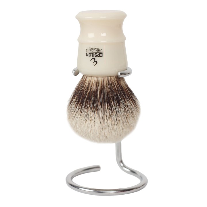 Epsilon Shaving Brush Chrome Holder