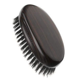 Acca Kappa Ebony Black Bristle Travel Hair Brush 