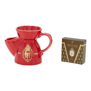 Truefitt & Hill Red Ceramic Shaving Mug 
