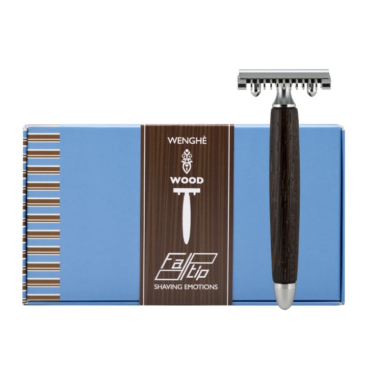 Double Edge Safety Razor Fatip Olive Wood