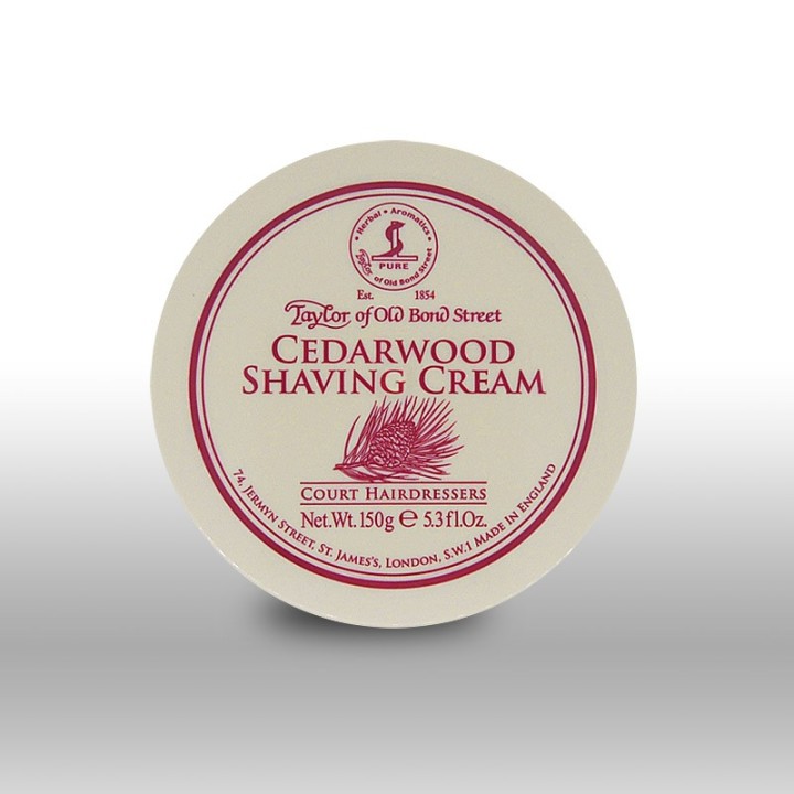 Cedarwood Shaving Cream Bowl , Taylor of Old Bond Street 150gr