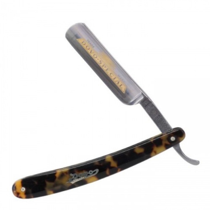 Dovo Straight Razor "Special" Imitación Tortoise Shell