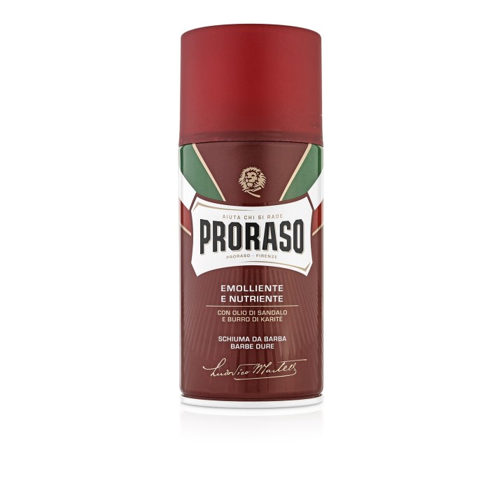 Espuma de Afeitar Proraso Sándalo y Manteca de Karité 300ml