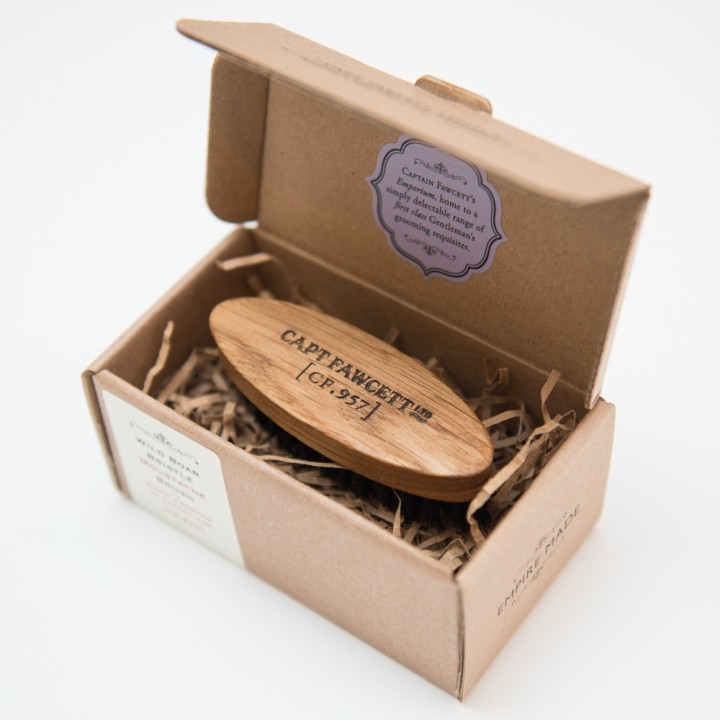 Cepillo Madera Haya Barba Captain Fawcett