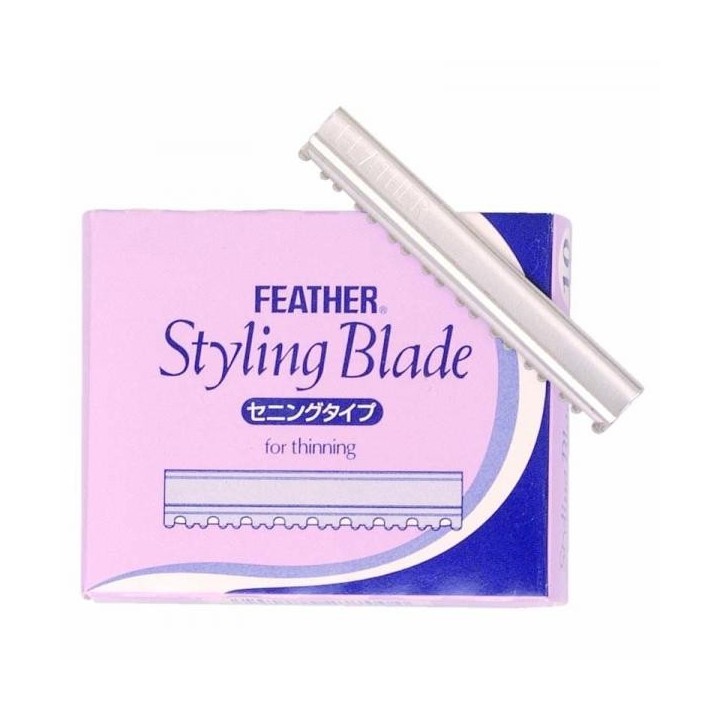 10 Hojas Navaja Feather "Styling Blade"