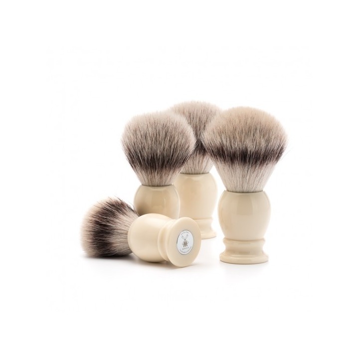 Brocha de Afeitar Mühle Fibra "Punta Plata"