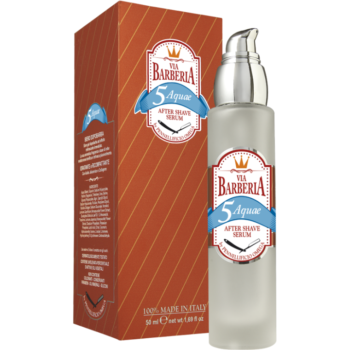 After Shave Serum Via Barberia Aquae 50ml
