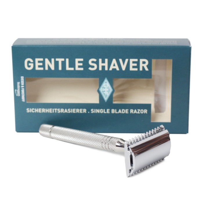 Maquinilla Afeitar Timor Acero Inoxidable Peine Abierto 100mm