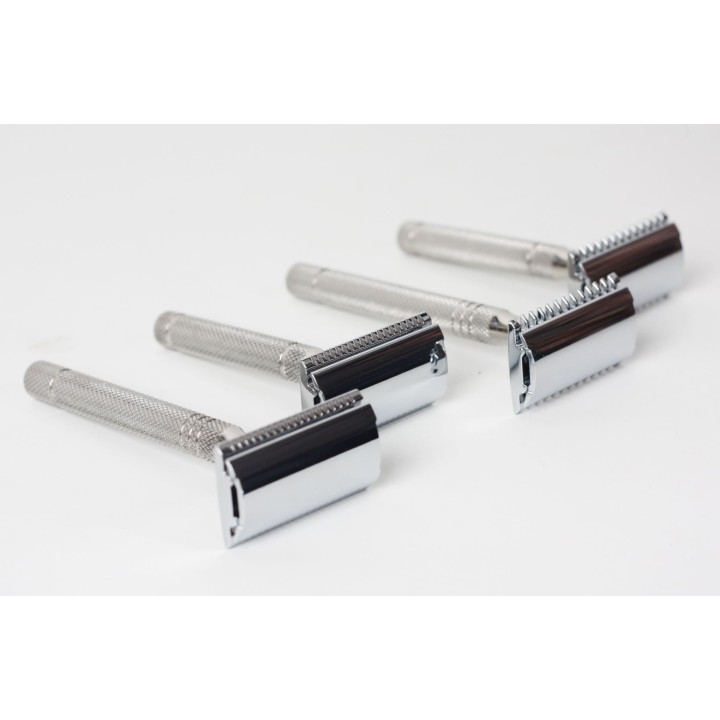 Maquinilla Afeitar Timor Acero Inoxidable Peine Abierto 100mm