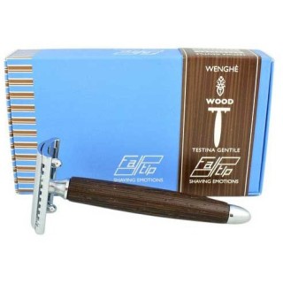 Maquinilla Afeitar Clásica Fatip Madera de Wengué Peine Cerrado