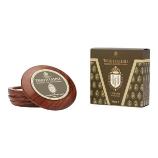 Luxury  Jabón de Afeitar con bol de madera 99gr