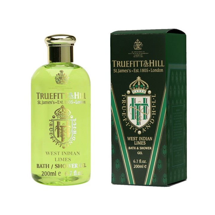 Truefitt & Hill West Indian Limes Gel Baño & Ducha 200ml 