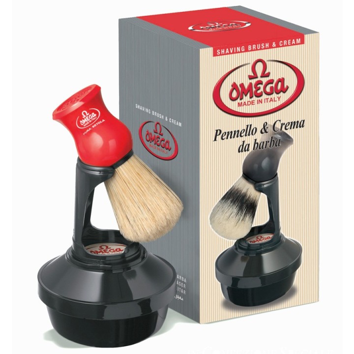 Brocha de Afeitar Pelo Cerda & Crema de Afeitar 100gr