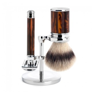 Mühle Traditional Shaving Set Silvertip Shaving Brush & R108 Safety Razor
