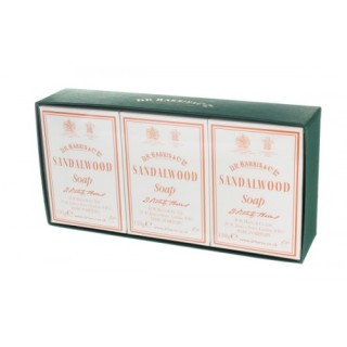 Pack 3 Jabones Baño Sándalo D.R.Harris 150gr