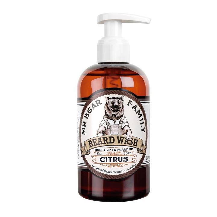 Mr Bear Citrus Beard Shampoo 250ml