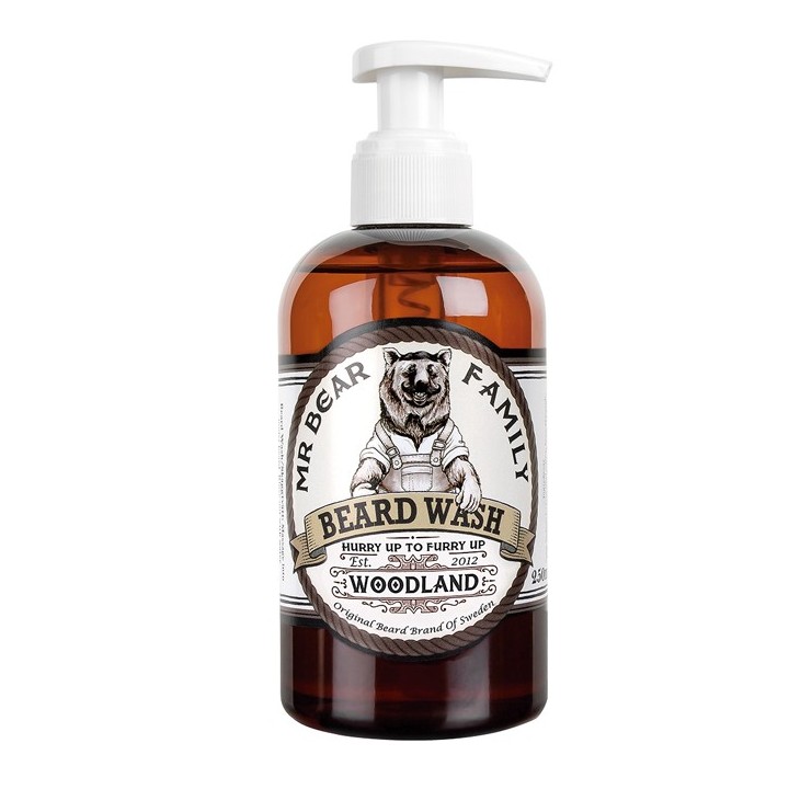 Champú Barba Woodland Mr Bear 250ml