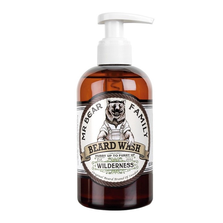 Mr Bear Wilderness Beard Shampoo 250ml