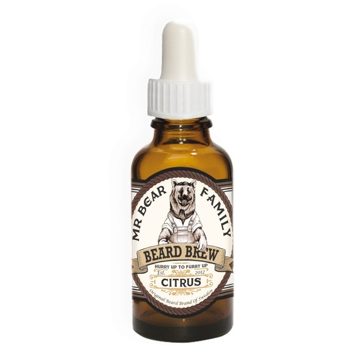 Mr Bear Citrus Beard Oil 30ml