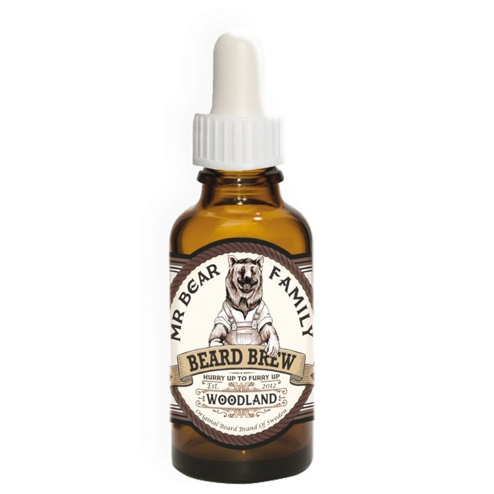 Aceite Barba Woodland Mr Bear 30ml