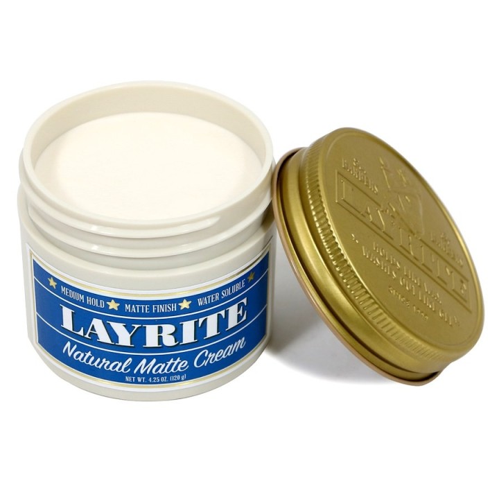 Layrite Matte Natural Cream Hair Pomade 115gr.