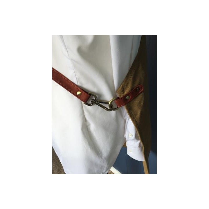 Barber Pro Barber Apron Denim Blue