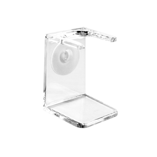 Stand para brocha Edwin Jagger, transparente.