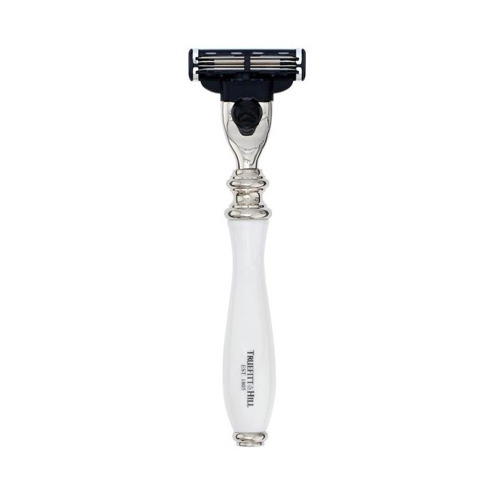 Truefitt & HIll Mach 3 Wellington Porcelain Safety Razor
