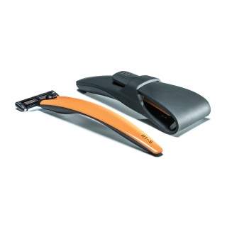 Bolin Webb R1 Signal Orange Razor and Silicone Case
