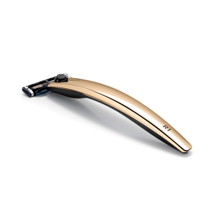 Bolin Webb R1 Gold 24 Razor and Stand
