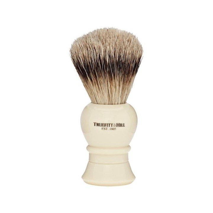 Truefitt & Hill Brocha Afeitar Tejón Super Badger Regency Marfil