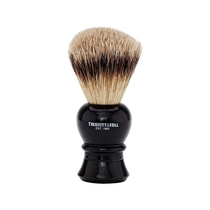 Truefitt & Hill Brocha Afeitar Tejón Super Badger Regency Negro