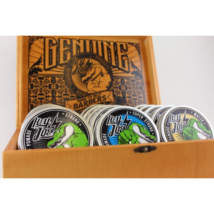 Hey Joe Pomade Wooden Box