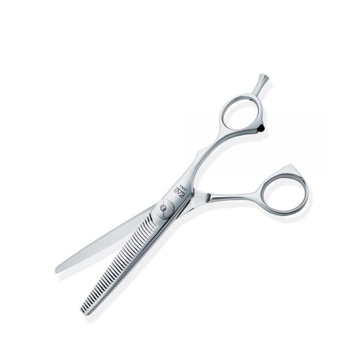 Kai Kasho Offset Green Series Thinning Hairstyling Scissor 6"