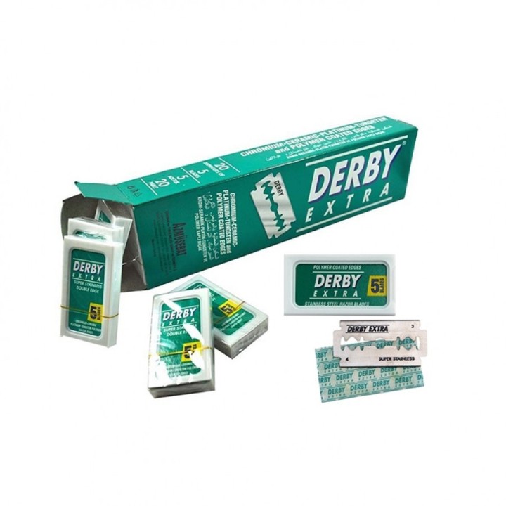 100 Cuchillas de afeitar Doble Hoja Derby