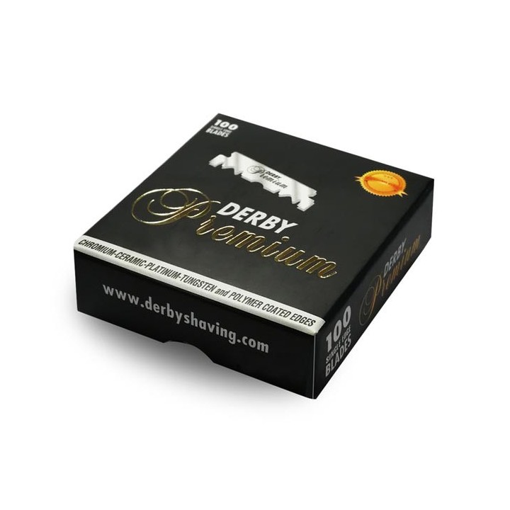 Pack 100 cuchillas de afeitar partidas Derby  Profesional