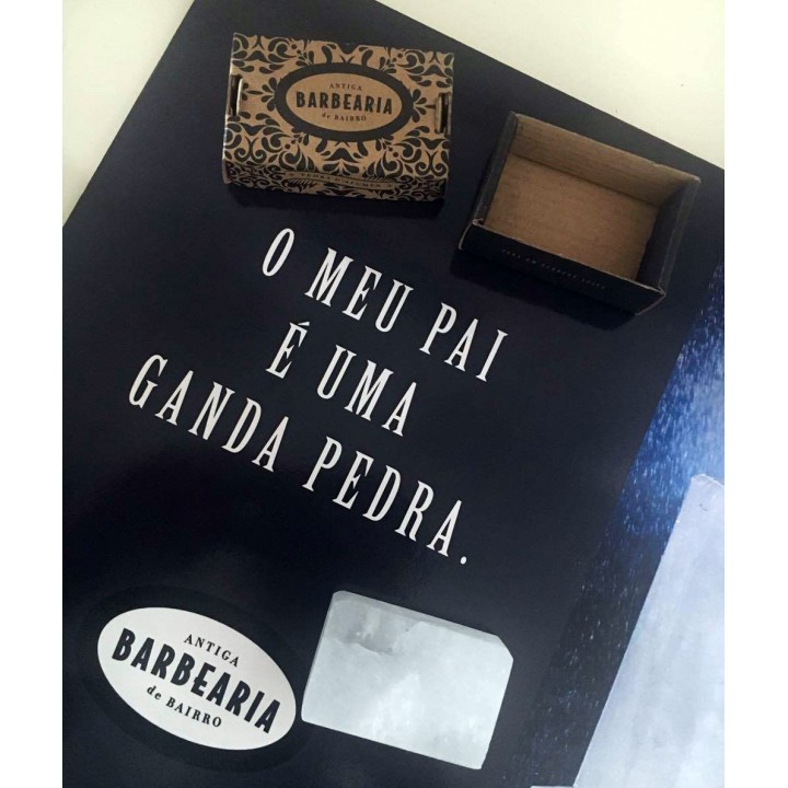 Piedra Alumbre Antigua Barberia de Barrio 75gr