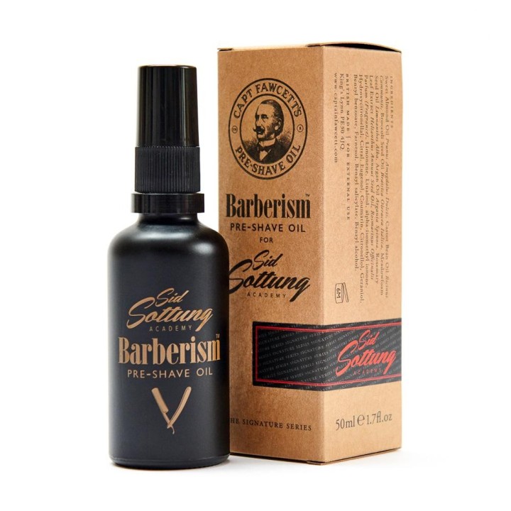 Aceite Pre-Afeitado Barberism Captain Fawcett 50ml