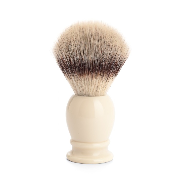 Mühle Shaving Brush Silvertip Fibre Resin Ivory L