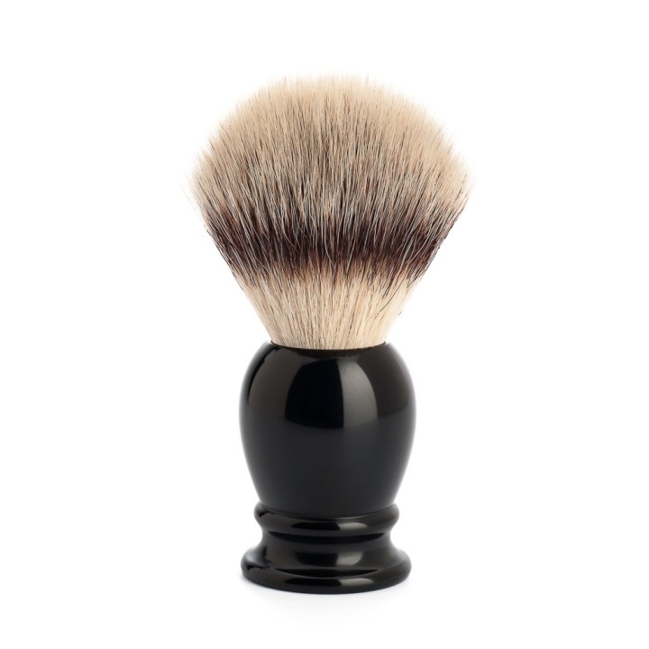 Mühle Shaving Brush Silvertip Fibre Black Resin L Size