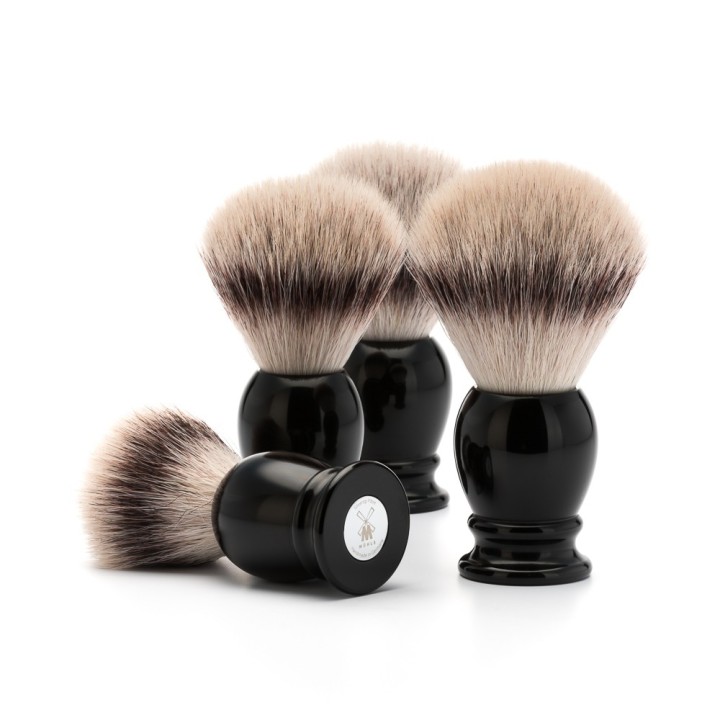 Mühle Shaving Brush Silvertip Fibre Black Resin L Size