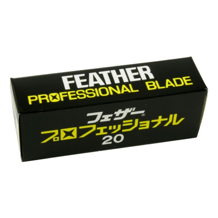 Hojas  de afeitar  Feather Profesional 